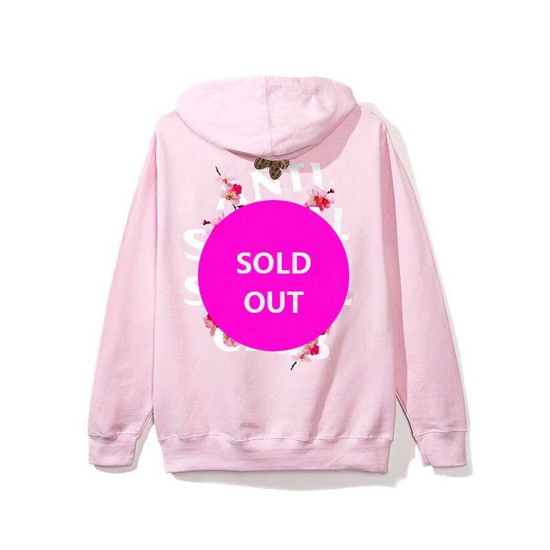 Peach Love Pink Zip Up Hoodie
